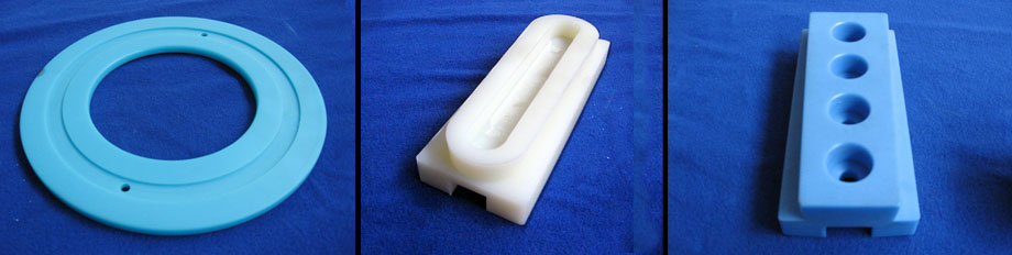 Particolari finiti materie plastiche