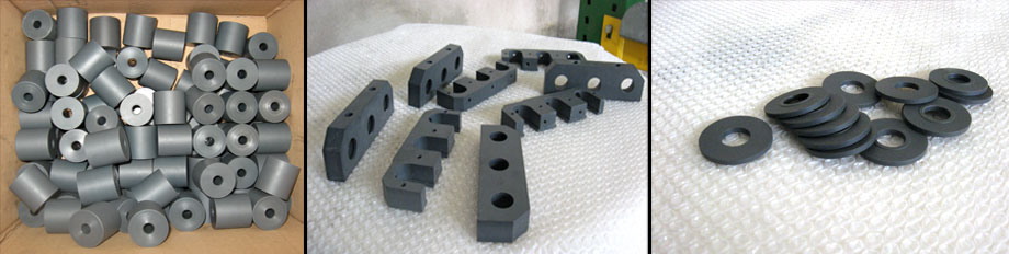 Particolari finiti materie plastiche